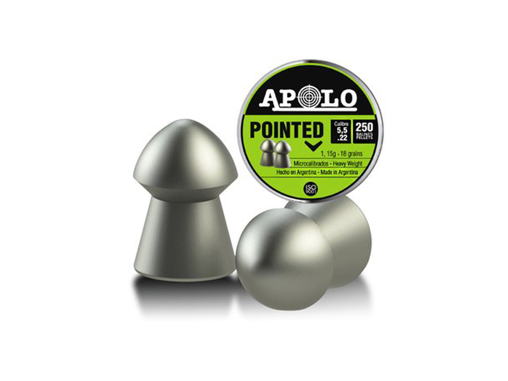 Balines 5.5mm Apolo Pointed X 250