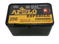 BALIN APOLO 5,5 ESFERICO COBREADO x 200 - 19961