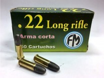 MUNICION C. 22 LR FM ARMA CORTA