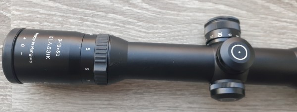 MIRA SCHMIDT BENDER 3 - 12 x 50 R4 ILUM HUNGARA 30 MM - 811482 - SCHMIDT & BENDER