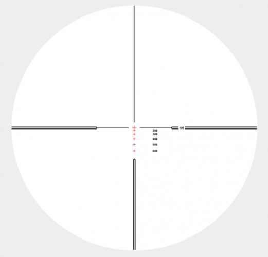 MIRA HAWKE 3 - 9 x 42 VANTAGE 30 MM WA .223/.308 IR - 14277 - HAWKE