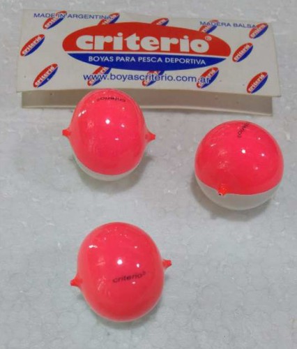 BOYA CRITERIO BOTON 30 MM PZA BLANCA - CRITERIO