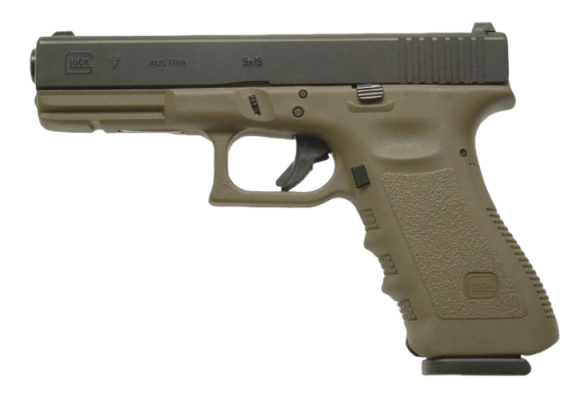 GLOCK C. 9 MM M. 17 OD GREEN 114 MM 17 + 1 TIROS - GLOCK