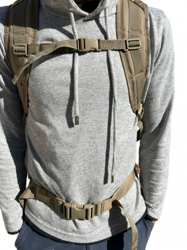 MOCHILA SPARA CAMO C/ FUNDA P/ ARMA - SPARA