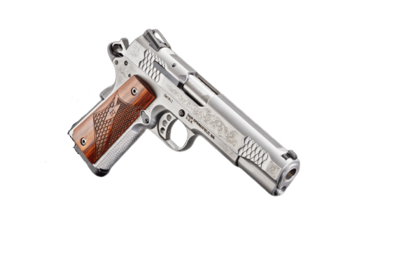 SMITH WESSON C. 45 M. 1911 INOX ENGRAVED  - 10270 - SMITH & WESSON