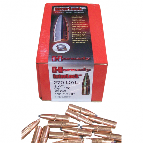 PUNTA C. 270 HORNADY 150 G SP x 100 - 2740 - HORNADY