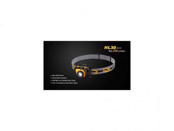 LINTERNA FENIX HL 30 LED 230 LUMEN GREEN - 26418 - FENIX