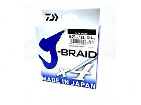 MULTI DAIWA 0,21 x 135 MTS 4 HEBRAS - JB4U20-135 - DAIWA
