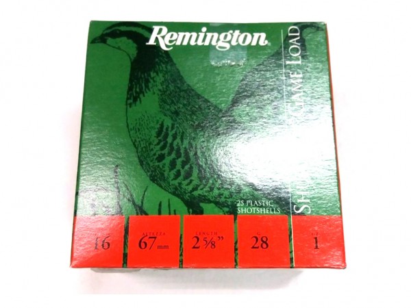CARTUCHO REMINGTON C. 16 28 GR M 7 - 20505 - REMINGTON