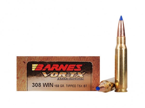 MUNICION C. 308 BARNES 168 GR TTSX BT - 21541 - BARNES