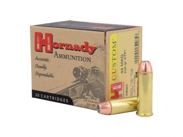 MUNICION C. 44 MAG HORNADY 240 GR XTP x 20 - 9085 - HORNADY