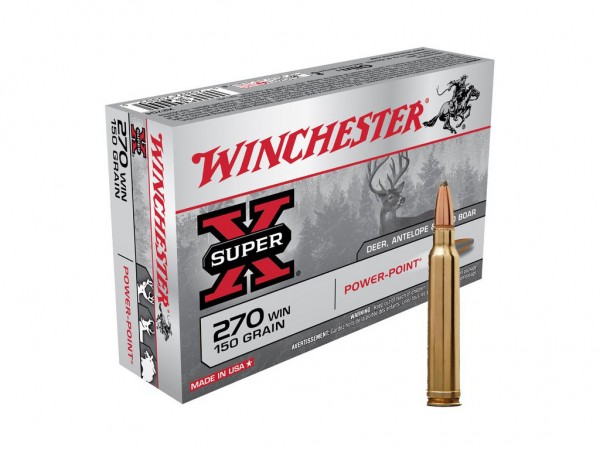 MUNICION C. 270 WINCHESTER 150 GR X2704 - WINCHESTER