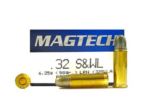 MUNICION C. 32 L MAGTECH 98 GR LRN (32SWLA) - MAGTECH