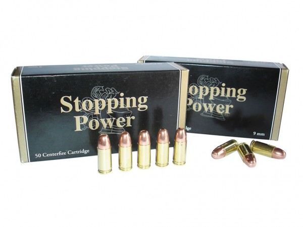 MUNICION C. 9 MM STOPPING POWER 147 GR FMJ - 5002 - STOPPING POWER