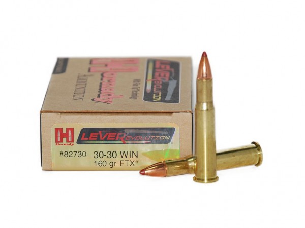 MUNICION C. 30-30 HORNADY 160 GR FTX LVR - 82730 - HORNADY