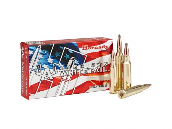 MUNICION C. 308 HORNADY 165 GR BTSP AMER. WHITETAIL - 80904 - HORNADY