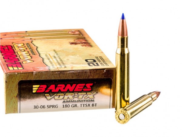 MUNICION C. 30-06 BARNES 180 GR TTSX BT - 21533 - BARNES