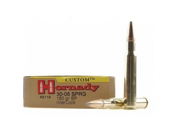 MUNICION C. 30-06 HORNADY 180 GR SP - 8118 - HORNADY