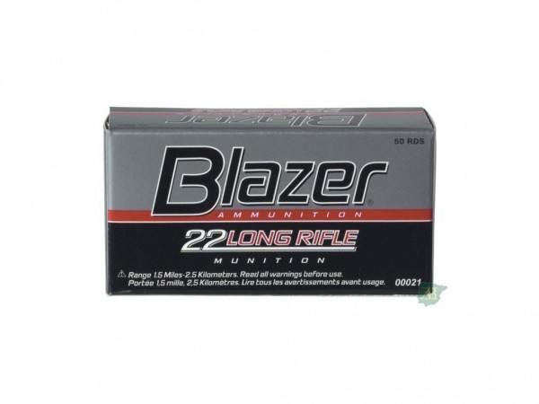 MUNICION C. 22 LR CCI BLAZER - 20832 - CCI