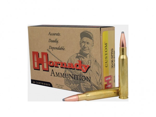 MUNICION C. 30-06 HORNADY 165 GR SST - 81154 - HORNADY