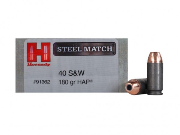 MUNICION C. 40 HORNADY 180 GR HP - 91362 - HORNADY