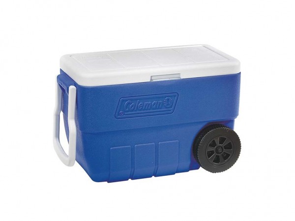 CONSERVADORA COLEMAN 50 QT AZUL C/ RUEDAS C013 - 2101033250000 - COLEMAN