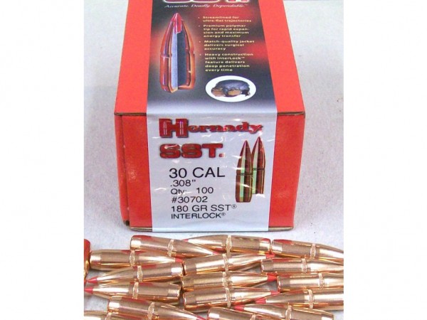 PUNTA C. 30 HORNADY 180 GR SST x 100 - 30702 - HORNADY