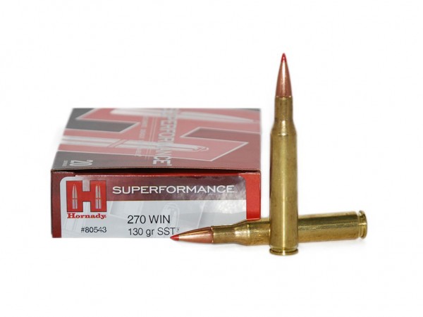 MUNICION C. 270 HORNADY 130G SST SPF - 80543 - HORNADY