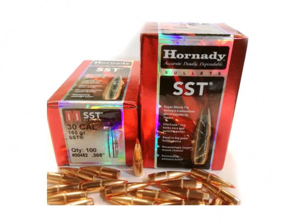 PUNTA C. 30 HORNADY 165 GR SST x 100 - 30452 - HORNADY