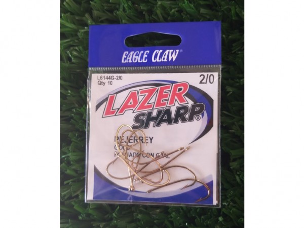 ANZ EAG CLAW S. L6144G Nº 2/0 x 10 - 3362-22 - EAGLE CLAW