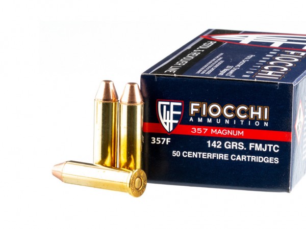 MUNICION C. 357 MAG FIOCCHI 142 GR FMJ - FIOCCHI