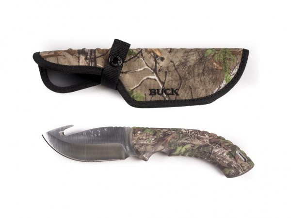 CUCHILLO BUCK OMNI HUNTER MANGO GOMA - 23617 - BUCK