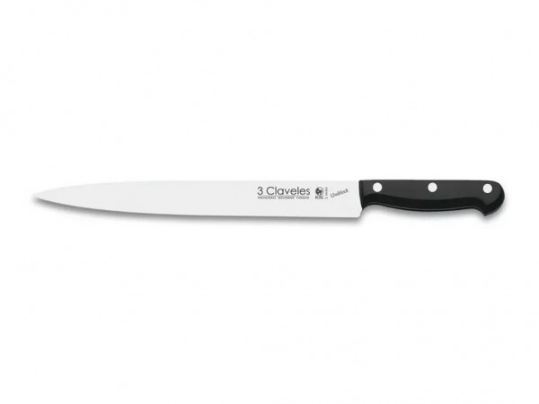 CUCHILLO 3 CLAVELES UNIBLOCK 25CM TRINCHAR - 1147 - 3 CLAVELES