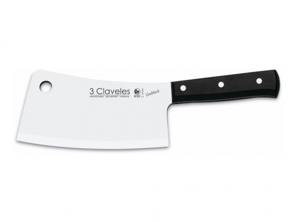 HACHA 3 CLAVELES UNIBLOCK 20CM RETANGULAR - 1194 - 3 CLAVELES