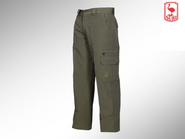 PANTALON SURI FAJINA GABARDINA VERDE  - 703 - SURI
