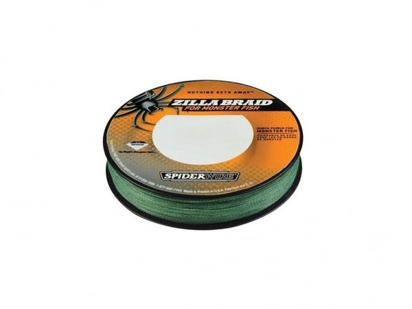 MULTI SPIDER WIRE ZILLABRAID 30 LBS 274 MTS VERDE - PL02 - SPIDER