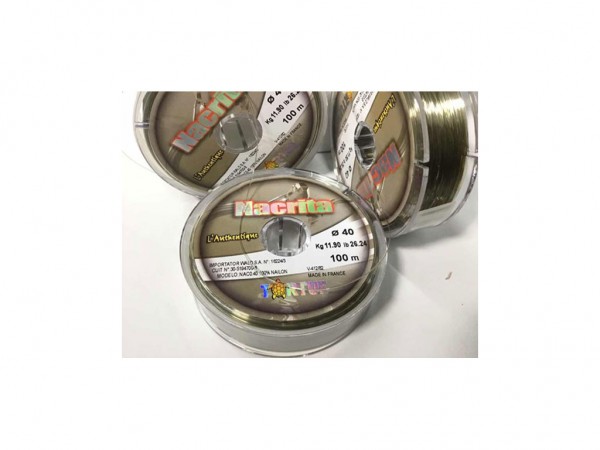 NYLON TORTUGA NACRITA 0.40 - TORTUGA