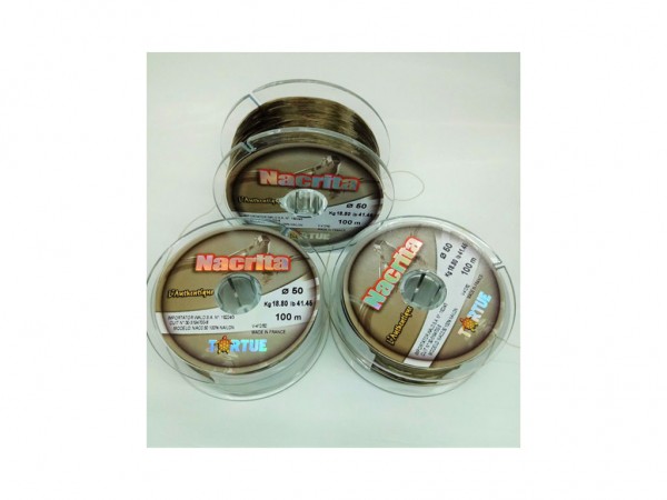 NYLON TORTUGA NACRITA 0.50 - TORTUGA