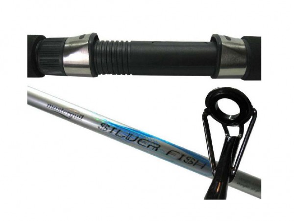 CAÑA HUECA MASTERGUIL SILVER FISH 2,4 MTS - MASTERGUIL