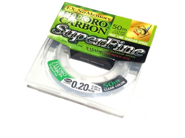 NYLON SASAME FLUOROCARBON 0,31 x 5 MTS - SASAME