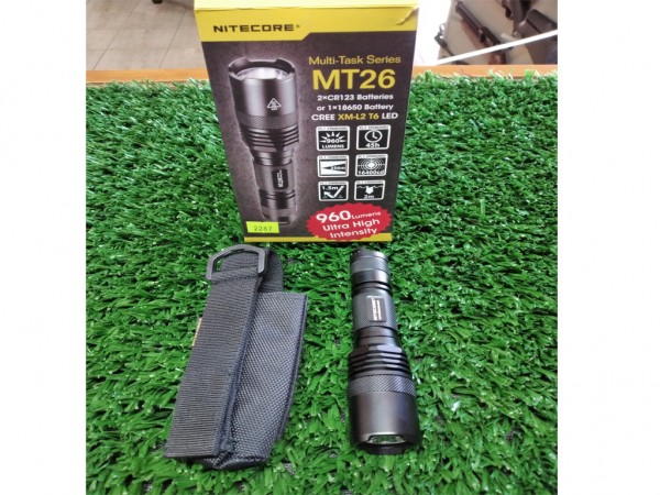 LINTERNA NITECORE MT26 TACTICA 960 LUMENS - MT26 - NITECORE