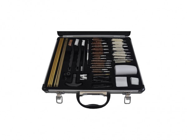 KIT DE LIMPIEZA WINCHESTER 62 PIEZAS - ALUMINIO - 44065 - WINCHESTER