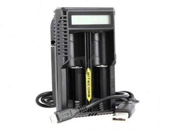 CARGADOR NITECORE UM20 DOBLE C/ DISPLAY DE CARGA Y USB - UM20 - NITECORE