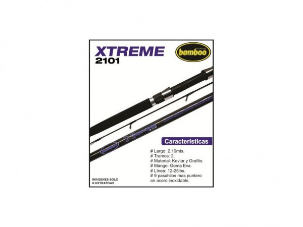 CAÑA HUECA BAMBOO X-TREME 2101 - 25236 - BAMBOO