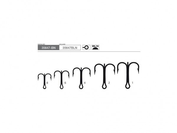 ANZ MUSTAD S. 35647BLN Nº 6 - MUSTAD