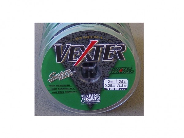 MULTI VEXTER X3 GREEN 0,25 25 BS x 100 MTS - 76006115 - MARINE SPORT