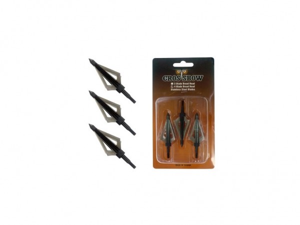 PUNTAS DE CAZA SCOUT P/ ARCO (BLISTER) 4 FILOS - MK-4BAL - SURFISH