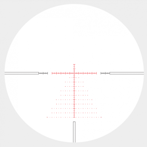 MIRA HAWKE 4 - 20 x 50 FRONTIER 30 MM MIL PRO FFP - 18530 - HAWKE