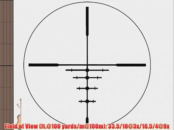 MIRA BUSHNELL 4 - 16 x 44 RET DOA LR600 - 24623 - BUSHNELL