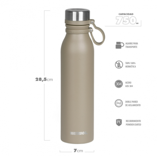 BOTELLA WATERDOG BUHO 750 CM - WATERDOG